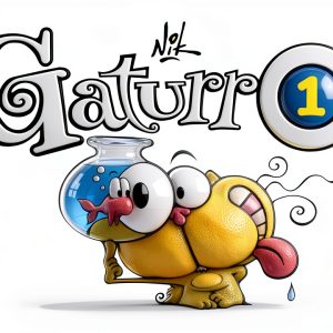 Gaturro: Spanish Humor Comic Strip (36 pages, Kindle)-0