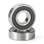 3206-2RS/5206-2RS Angular Contact Bearings, ID 30mm x OD 62mm x Width 23.8mm Double Rubber Sealed Ball Bearings, Pre-Lubricated (GCr15) Chrome Steel 2pcs-0