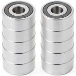 Angular Contact Ball Bearing 5304-2RS 20x52x22.2mm Rubber SealQJZ10pcs-0