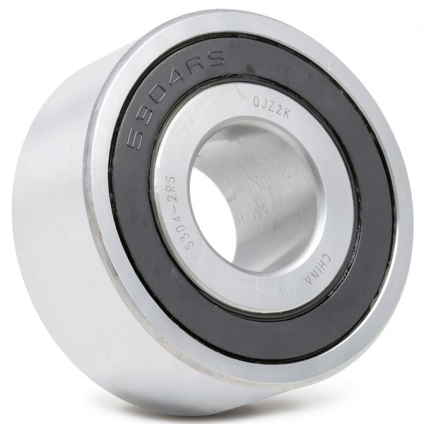[2-Pack] 5304-2RS - Angular Contact Ball Bearing 0.7874 in x 2.0472 in x 0.875 in (ID x OD x Width) | 20 mm x 52 mm x 22.2 mm (ID x OD x Width) with Double Rubber Seal-2