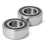 5207 Angular Contact Ball Bearing 2-Pack QJZ Double Rubber Seal-0
