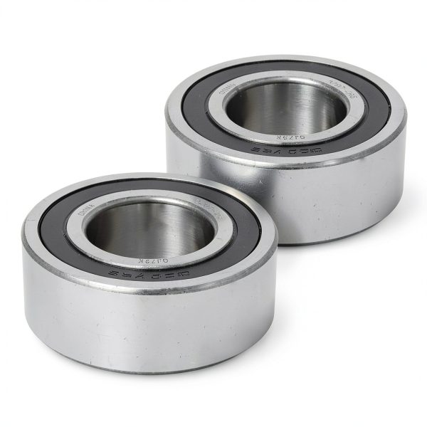 5207 Angular Contact Ball Bearing 2-Pack QJZ Double Rubber Seal-0