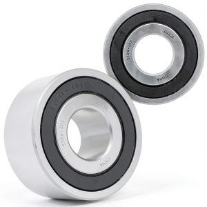 [2-Pack] 5304-2RS - Angular Contact Ball Bearing 0.7874 in x 2.0472 in x 0.875 in (ID x OD x Width) | 20 mm x 52 mm x 22.2 mm (ID x OD x Width) with Double Rubber Seal-0