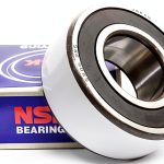 5206RS Sealed Ball Bearing 30x62x23.8 Angular Contact 2RS by Nsk-0