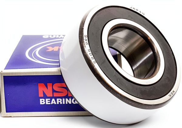5206RS Sealed Ball Bearing 30x62x23.8 Angular Contact 2RS by Nsk-0