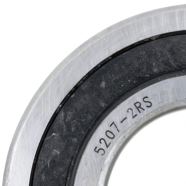 5207 Angular Contact Ball Bearing 2-Pack QJZ Double Rubber Seal-4