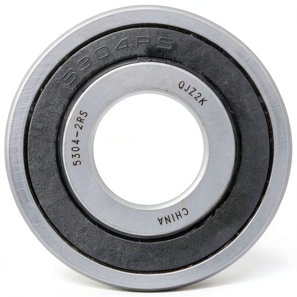 [2-Pack] 5304-2RS - Angular Contact Ball Bearing 0.7874 in x 2.0472 in x 0.875 in (ID x OD x Width) | 20 mm x 52 mm x 22.2 mm (ID x OD x Width) with Double Rubber Seal-3