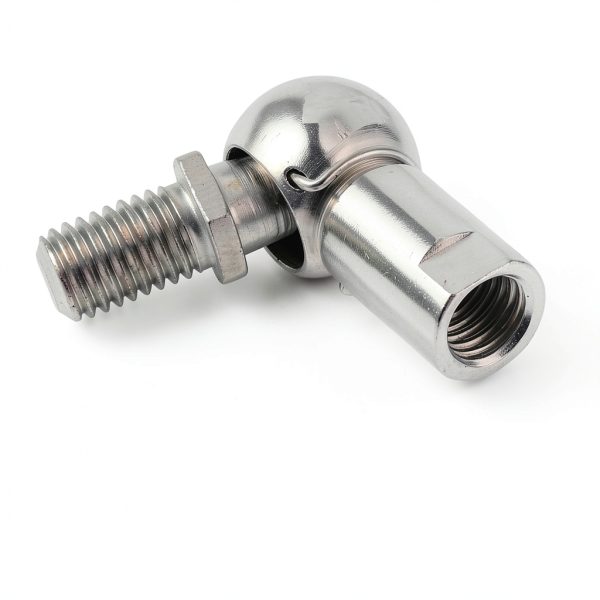 uxcell CS10 Rod End Ball Bearing M6 Thread Carbon Steel 4pcs-3