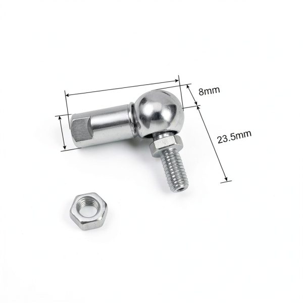 uxcell CS10 Rod End Ball Bearing M6 Thread Carbon Steel 4pcs-4