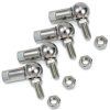 uxcell CS10 Rod End Ball Bearing M6 Thread Carbon Steel 4pcs-0