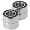 6006RK-2RS QJZ Double Row Angular Contact Bearing 4-Pack Rubber Seal-0