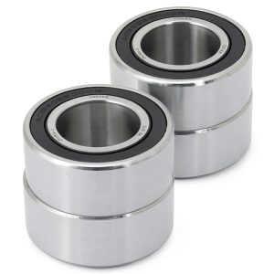 6006RK-2RS QJZ Double Row Angular Contact Bearing 4-Pack Rubber Seal-0